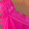Afbeeldingen van Topje - Kant Fuchsia