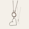 Afbeeldingen van Ketting Hart van het merk Puur, Wit