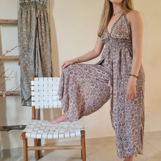 Afbeeldingen van  Jumpsuite - Silk - Rosé