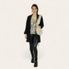 Afbeeldingen van Leather Legging Vegan zwart