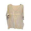 Afbeeldingen van Free Spirit katoenen top met lange mouwen  beige