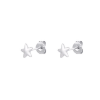 Afbeeldingen van Oorknopjes Ster Zilver Stainless Steel