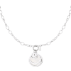 Afbeeldingen van Funky smile ketting - Zilver kleur