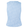 Afbeeldingen van Heartsy korset top - Blauw