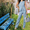 Afbeeldingen van Heartsy korset top - Blauw