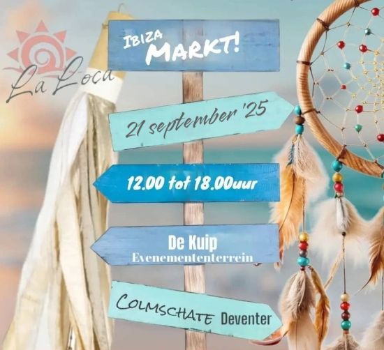 Afbeeldingen van Inschrijven standhouders La Loca Ibizamarkt 21-09-2025 (incl. btw)