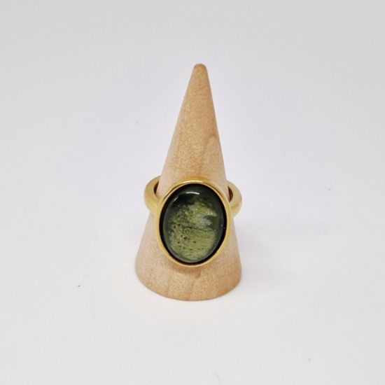 Afbeeldingen van Diede dennengroen- goud