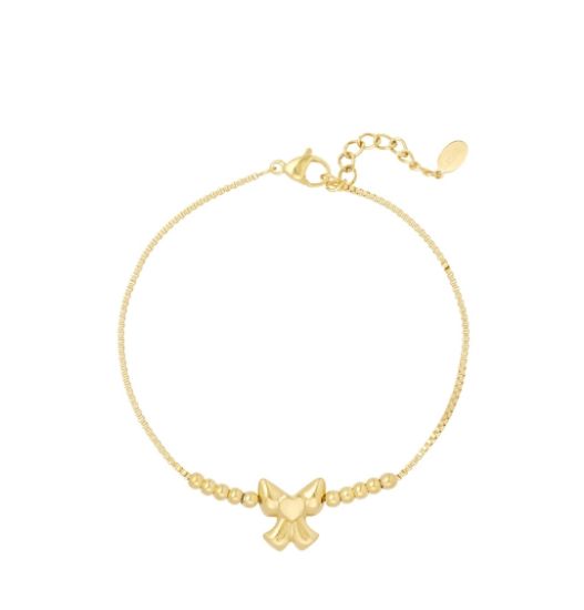 Afbeeldingen van cute strik met kralen armband