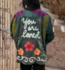 Afbeeldingen van TOUT Velvet Jacket You are Loved