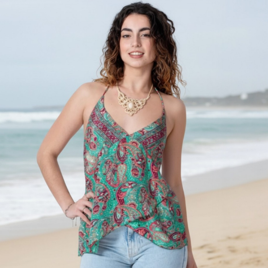 Afbeeldingen van Zijden zomertop 