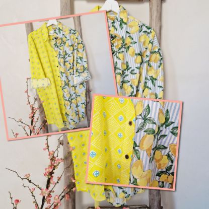 Afbeeldingen van Ibza blousejurk Citroen