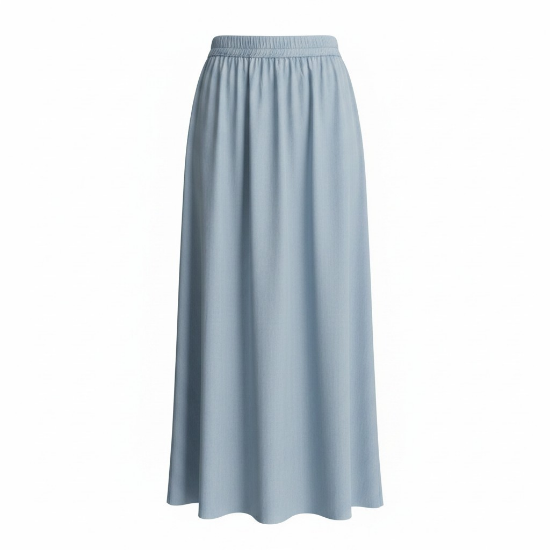 Afbeeldingen van Maxi rok zachte dunne jeans 