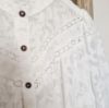 Afbeeldingen van Bloemenblouse wit