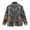 Afbeeldingen van Suzani velvet blauw bloemenpracht 